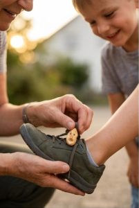 Schuhwichtel aus Baumperlen