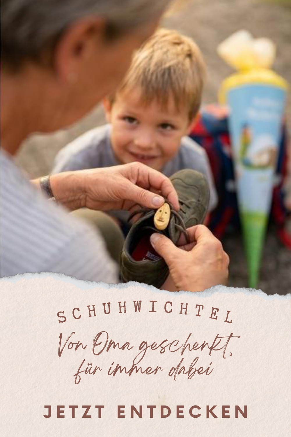 Schuhwichtel aus Baumperlen