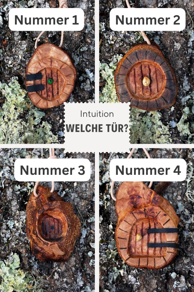 Hobbit Tür aus Baumperle