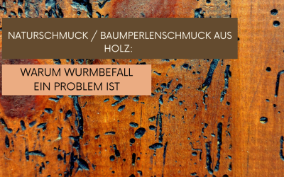 Wurmbefall bei Naturschmuck: Ein Problem